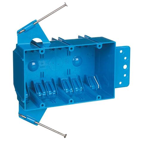 triple gang electrical box|3 gang shallow electrical box.